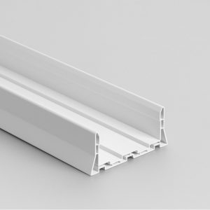 Perfil pie de fachada de pvc para panel de fachada o frigorífico